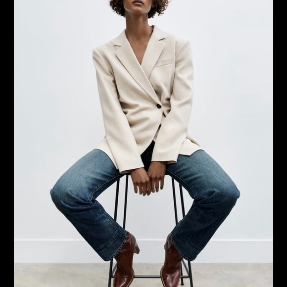 Zara ITALIAN FABRIC Tailored Blazer! - Picture 2 of 2